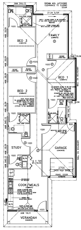 Accessible Living in the Heart of Hackham West — Floorplan 1