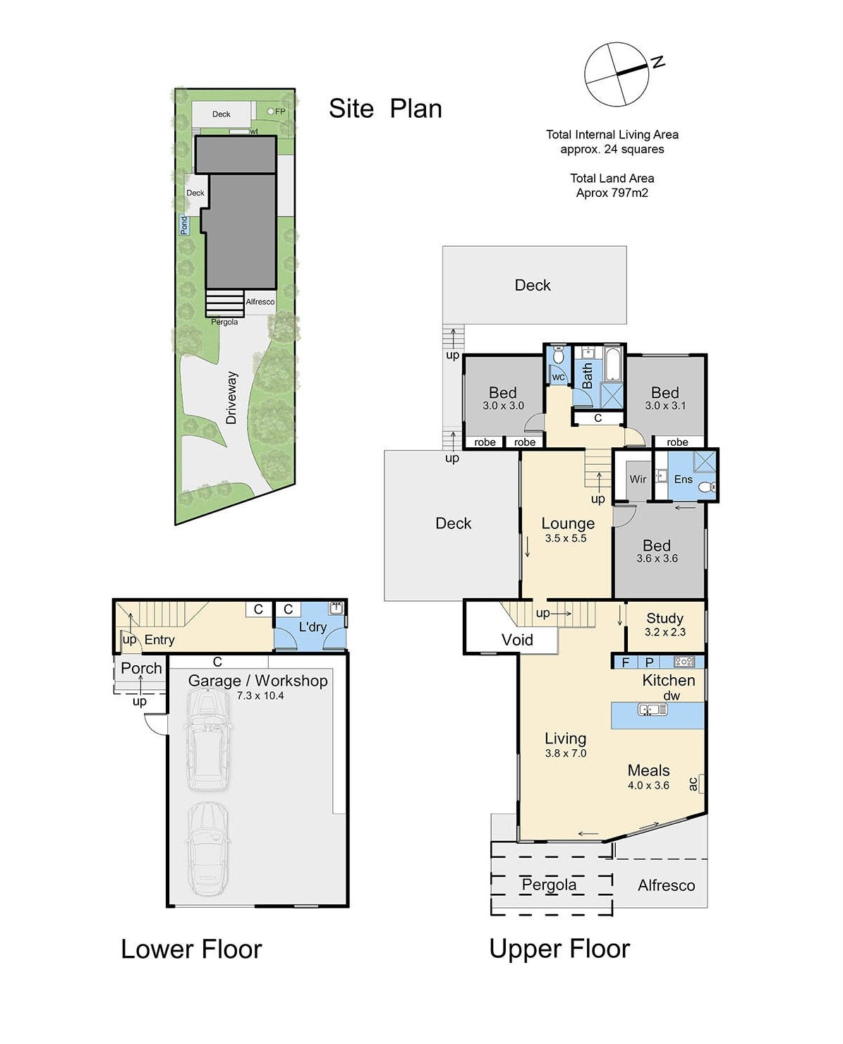 STA/MTA Accommodation Now Open in Rye - Mornington Peninsula! — Floorplan 1