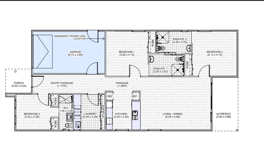 High Physical Support SDA Home Sorell TAS — Floorplan 1