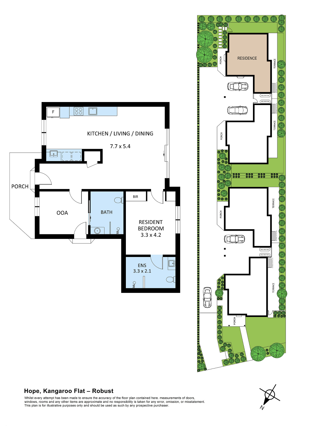 Hope Street — Floorplan 1