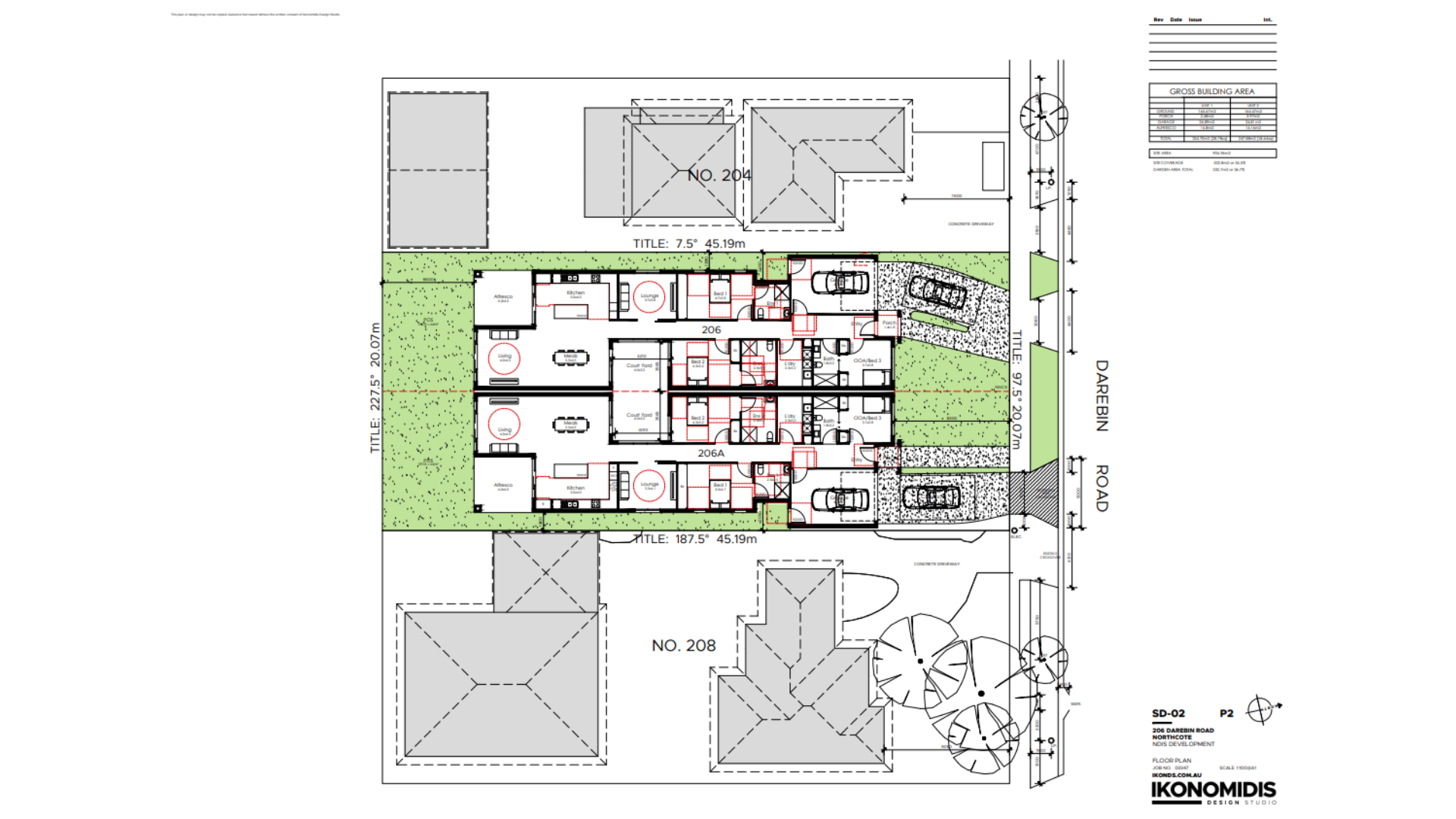 Two Independent Robust SDA Homes on One Title — Floorplan 1