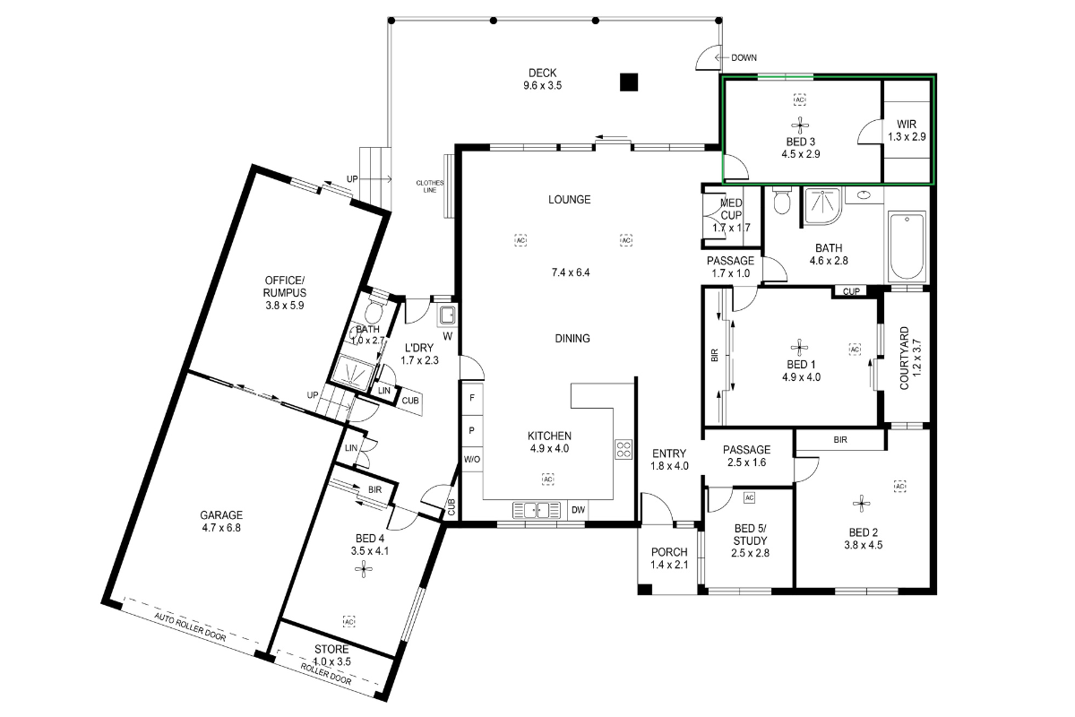 Hallett Cove — Floorplan 1
