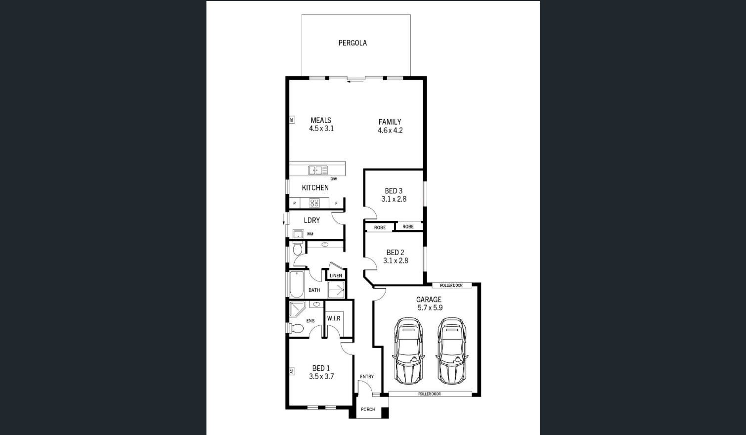 Comfortable and Accessible Living in Munno Para West — Floorplan 1