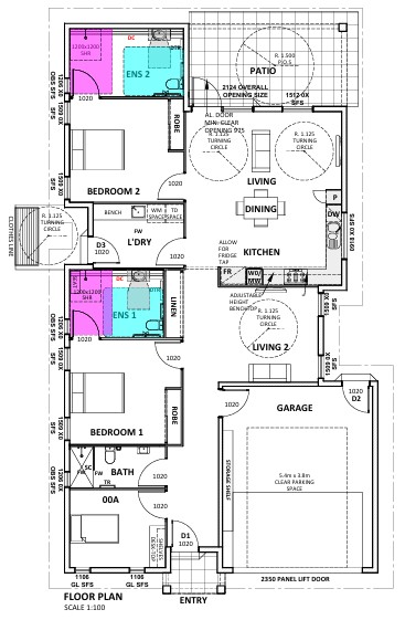 Contemporary SDA Home in Bentley Park! — Floorplan 1