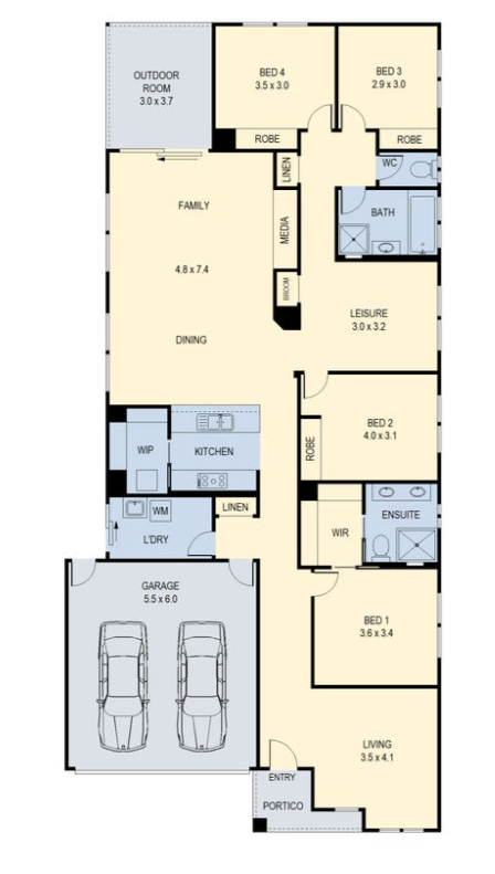 Aspire's Fully Accessible STA - MTA - TAC - NDIS in Cranbourne East — Floorplan 1