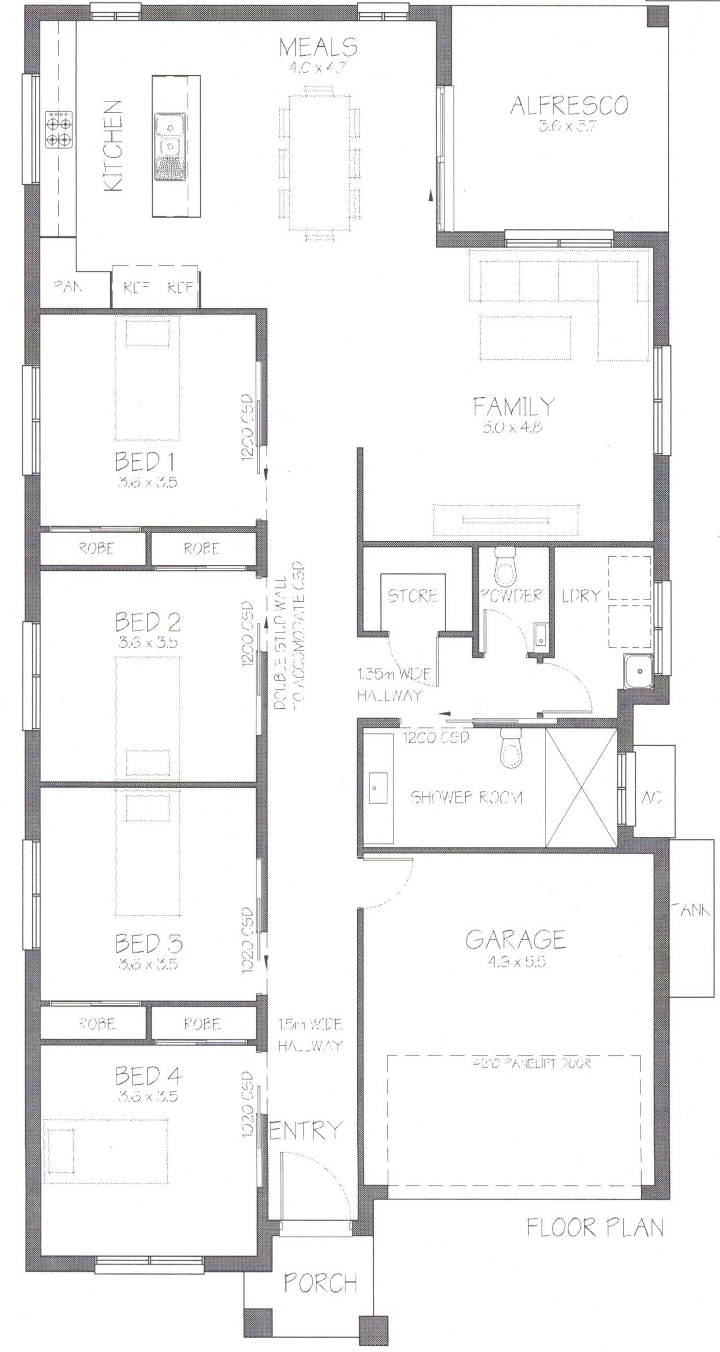 Newly built Shared Living led by experienced Nurse — Floorplan 1