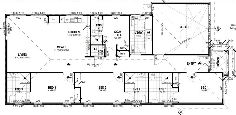 SDA HPS 2 Bedroom House plus OOA Clyde, Vic  119 — Floorplan 1