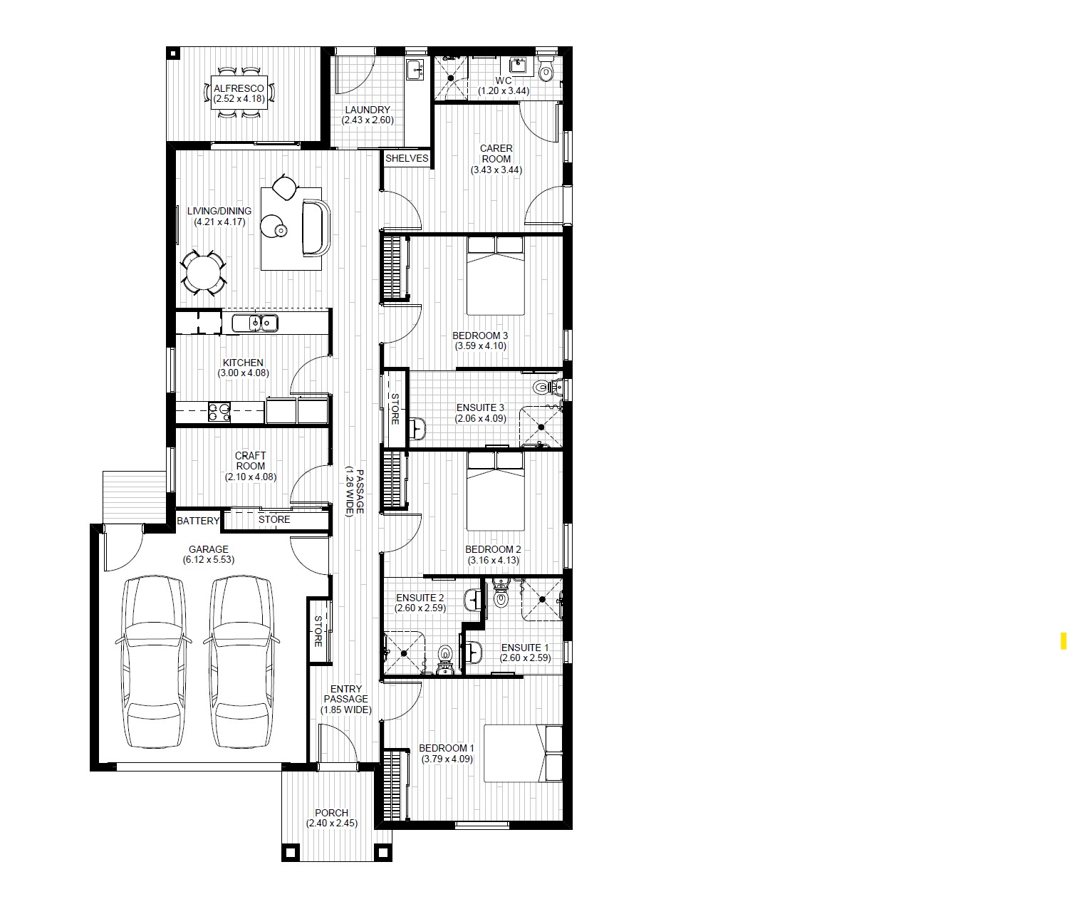 Luxury Living in Rockbank – Ex-Display Home with Premium Finishes! — Floorplan 1