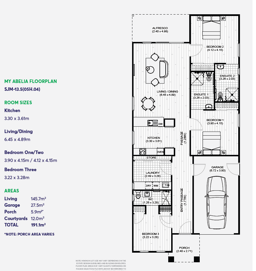 New SDA High Physical Support Home  2 Vacancies  Sorell — Floorplan 1