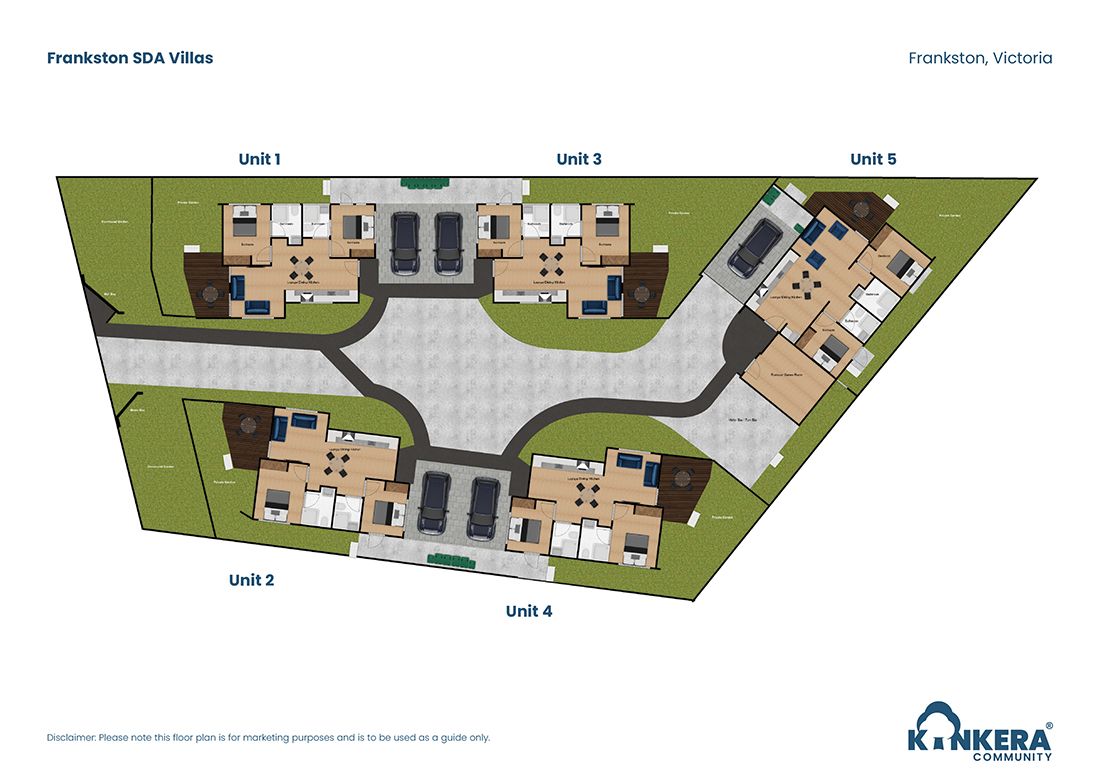 Frankston SDA Villas - Robust/Improved Liveability — Floorplan 1