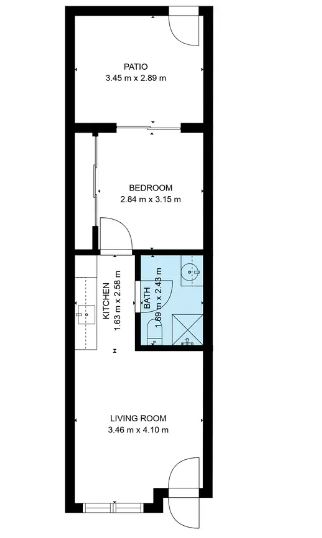 STA / MTA Accommodation in Bacchus Marsh VIC 3340. AVAILABLE NOW! — Floorplan 1