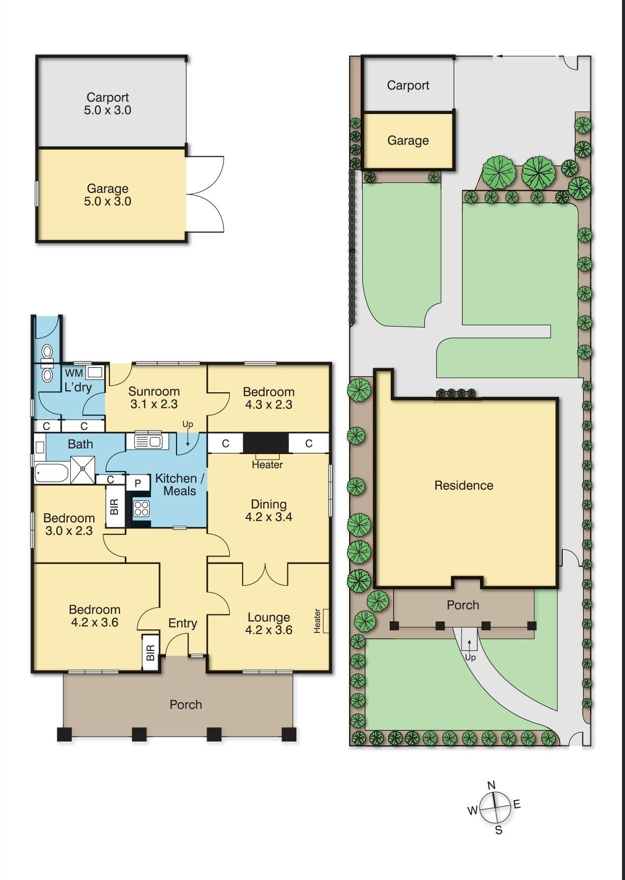Accessible SIL Accommodation in Brunswick VIC — Floorplan 1