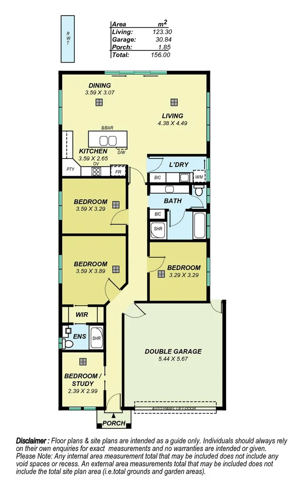 Modern Living in a Prime Location - Available For Rent Now! — Floorplan 1
