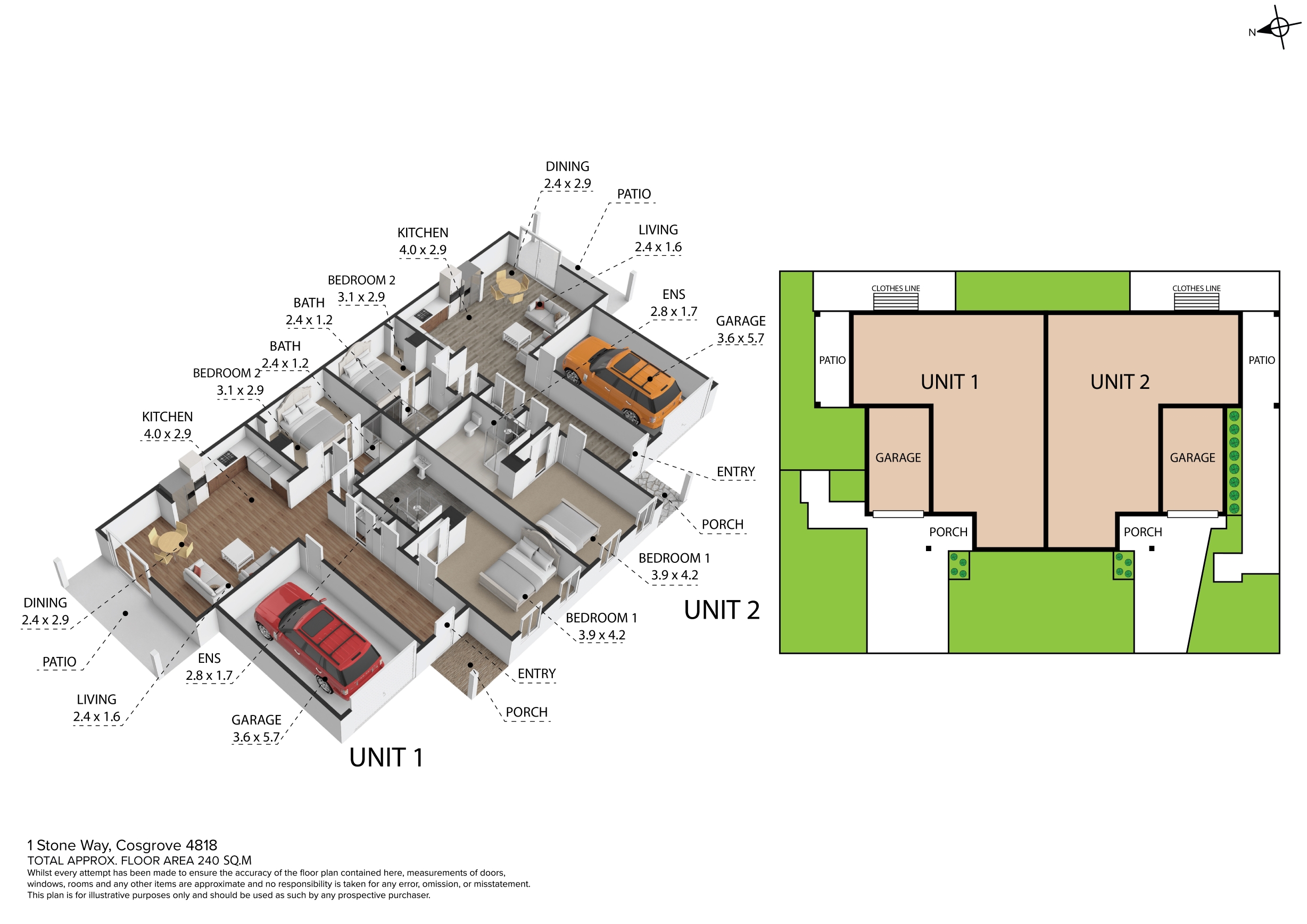 Unit 2: 1 SDA + OOA Ground Floor Villa, available in Cosgrove — Home image 13