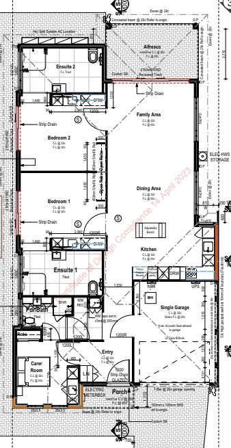 Ellenbrook SDA House — Floorplan 1