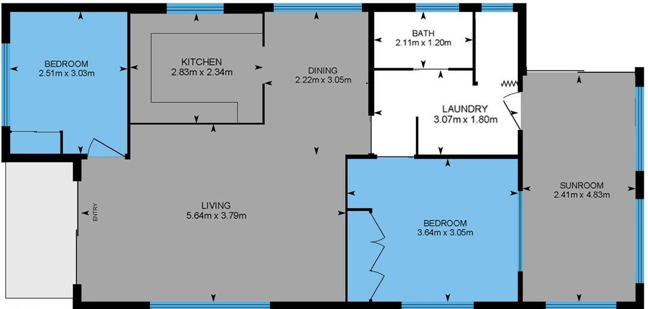 2 bedroom/1 resident house in Mayfield West Available — Home image 2