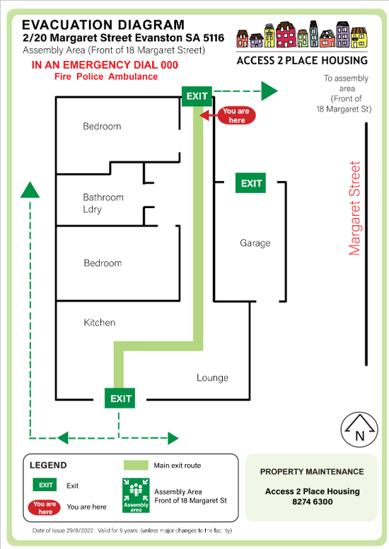 Evanston - 1 Bedroom - Shared home - Improved Liveability — Floorplan 1