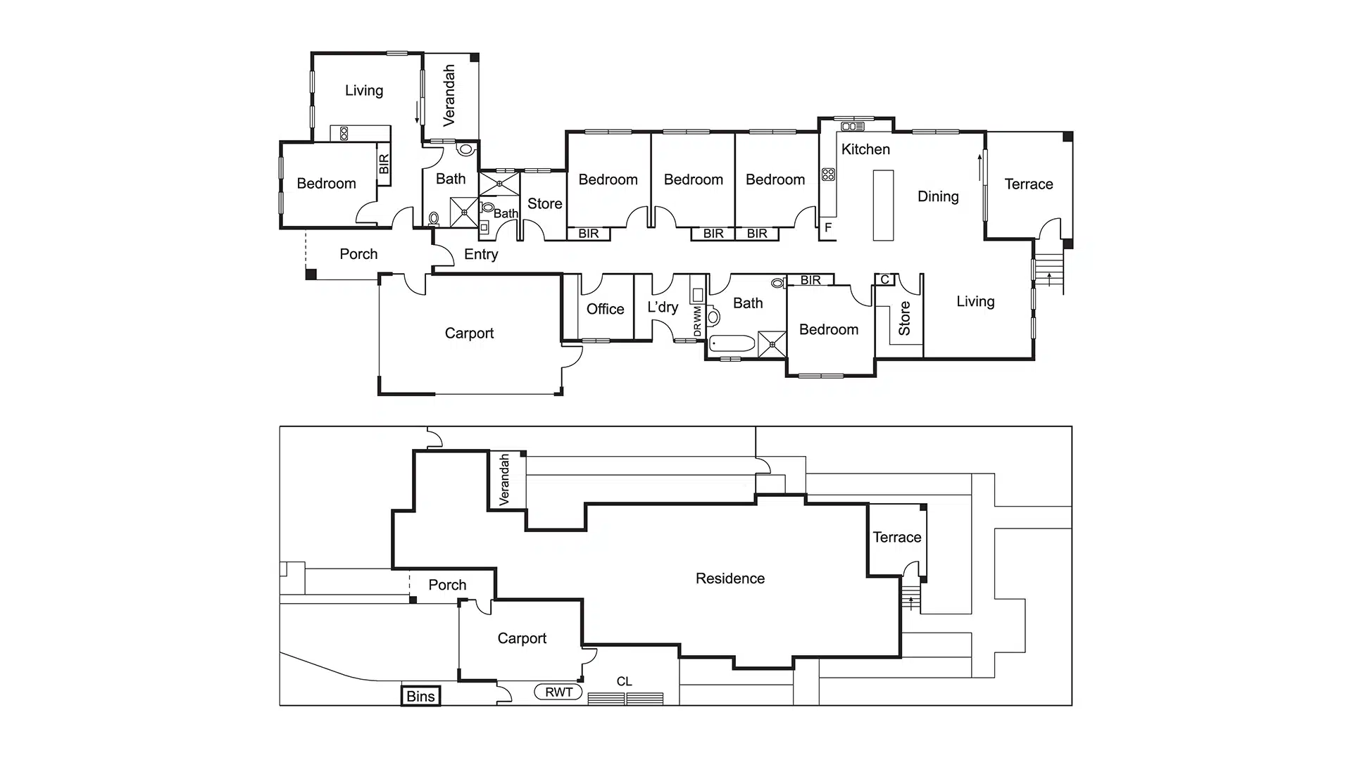 Wallsend – Shared 5-bedroom male home — Floorplan 1