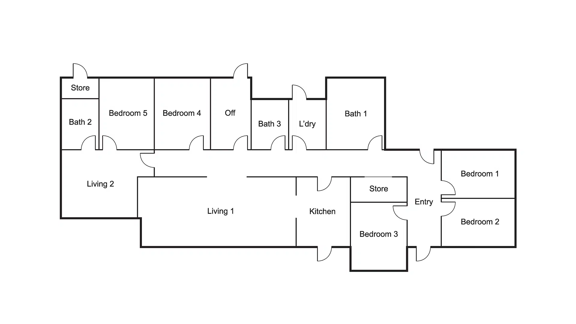 Modern, shared 5-bedroom female home — Home image 12