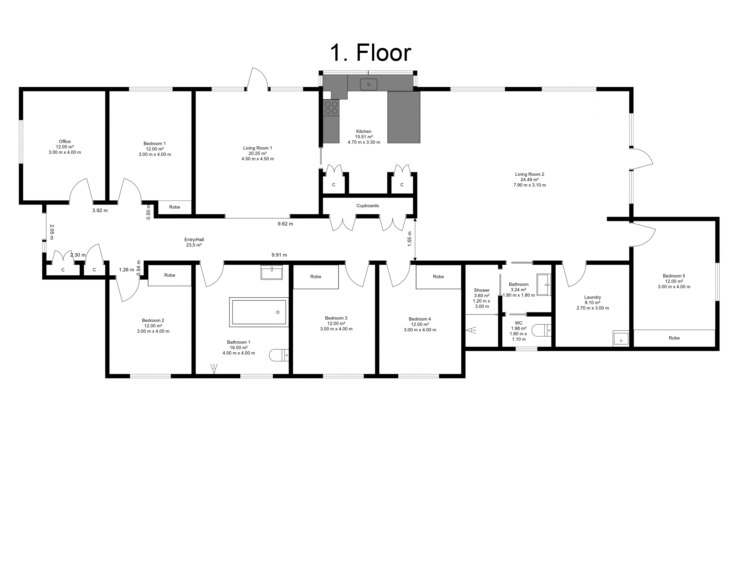  — Floorplan 1