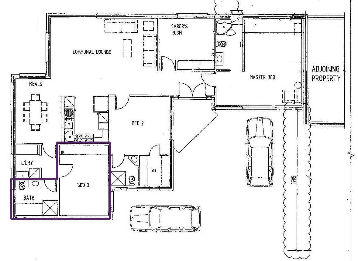 2 Women 25-35 looking for a housemate in Balwyn (SIL) — Floorplan 1