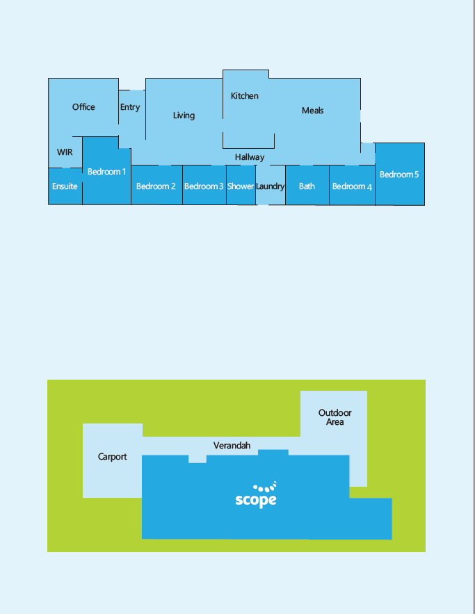 Modern Supported Independent Living in Altona Meadows — Floorplan 1