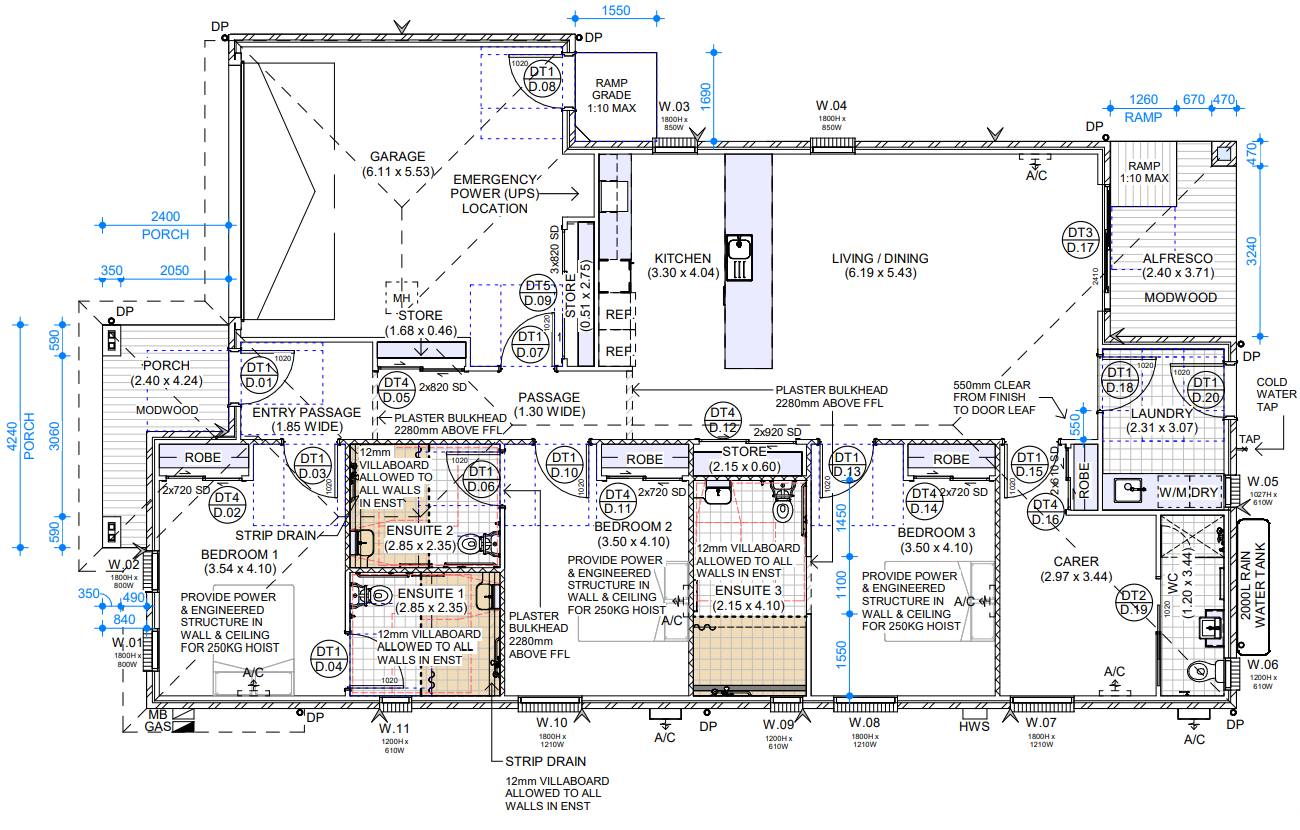 Epping Home — Floorplan 1