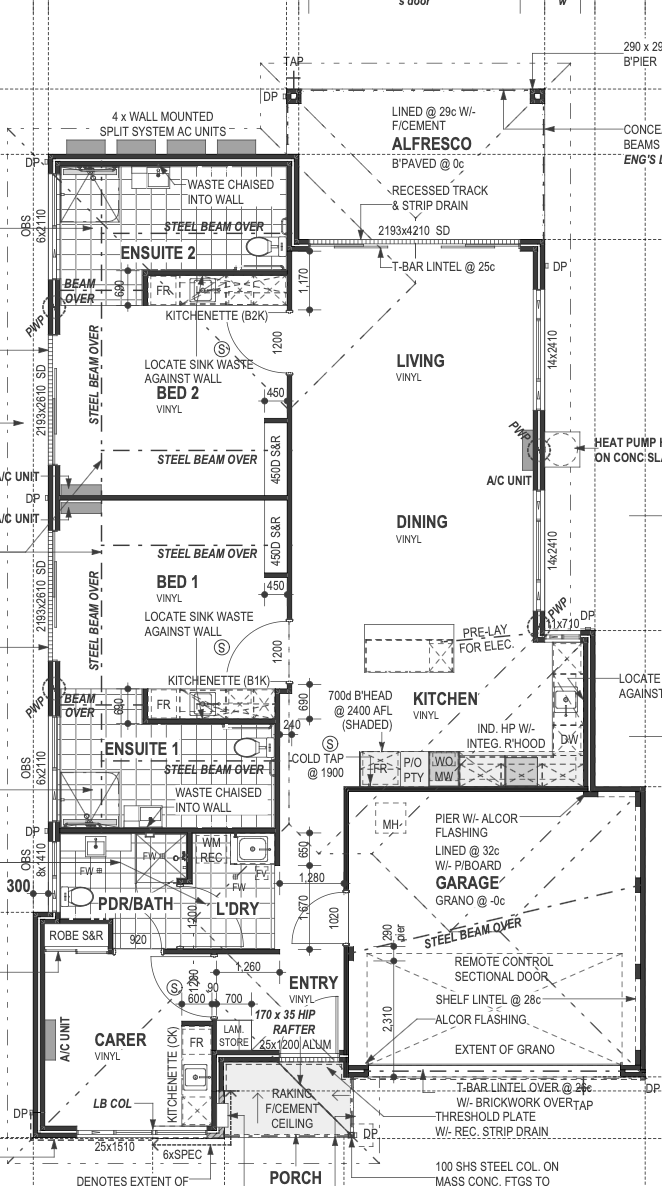 Australind SDA House — Floorplan 1
