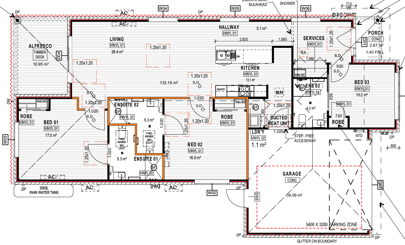 Robust, 3 Bedroom SDA House, 2 Participants — Floorplan 1