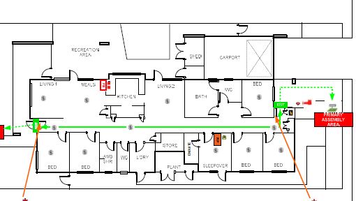 This contemporary home located in sought after Kew has 2 vacancies. — Floorplan 1