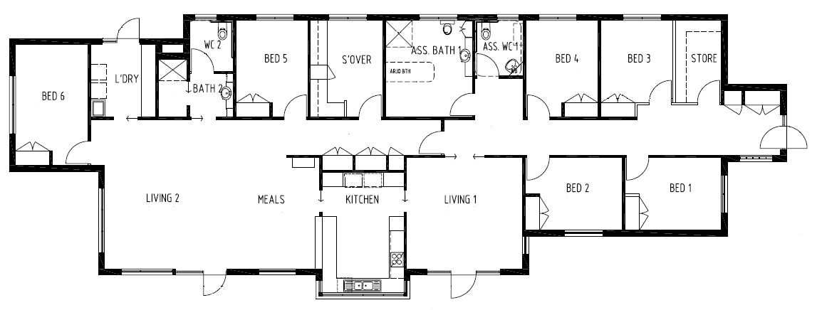Spacious home in sought after Highton close to St Augustine's Lagoon. — Floorplan 1
