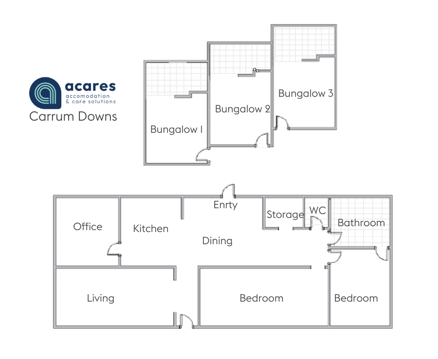 Specialist Disability Accommodation in Carrum Downs, House + Bungalows — Floorplan 1