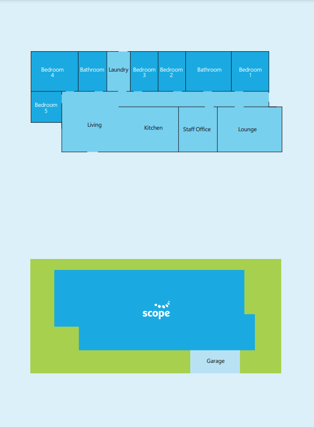 A coveted living in a  convenient location! — Floorplan 1