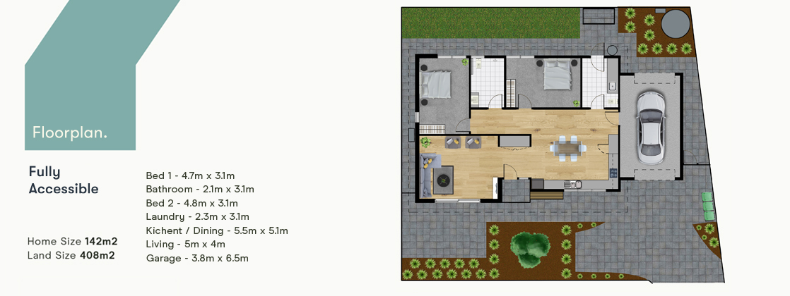 Brand New SDA - Fully Accessible Home in Klemzig South Australia. — Home image 6