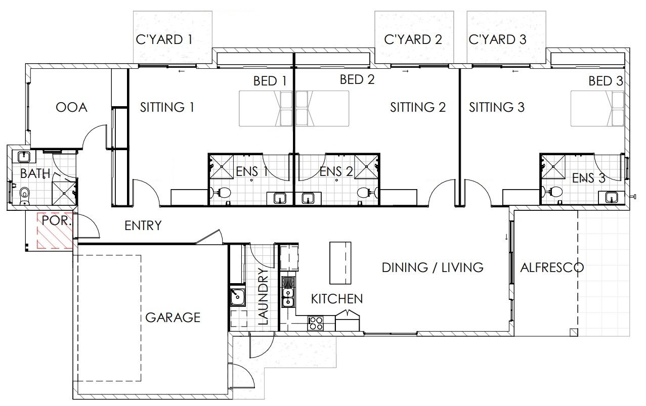 Space, Comfort, and Care — Right in the Heart of Townsville — Floorplan 1