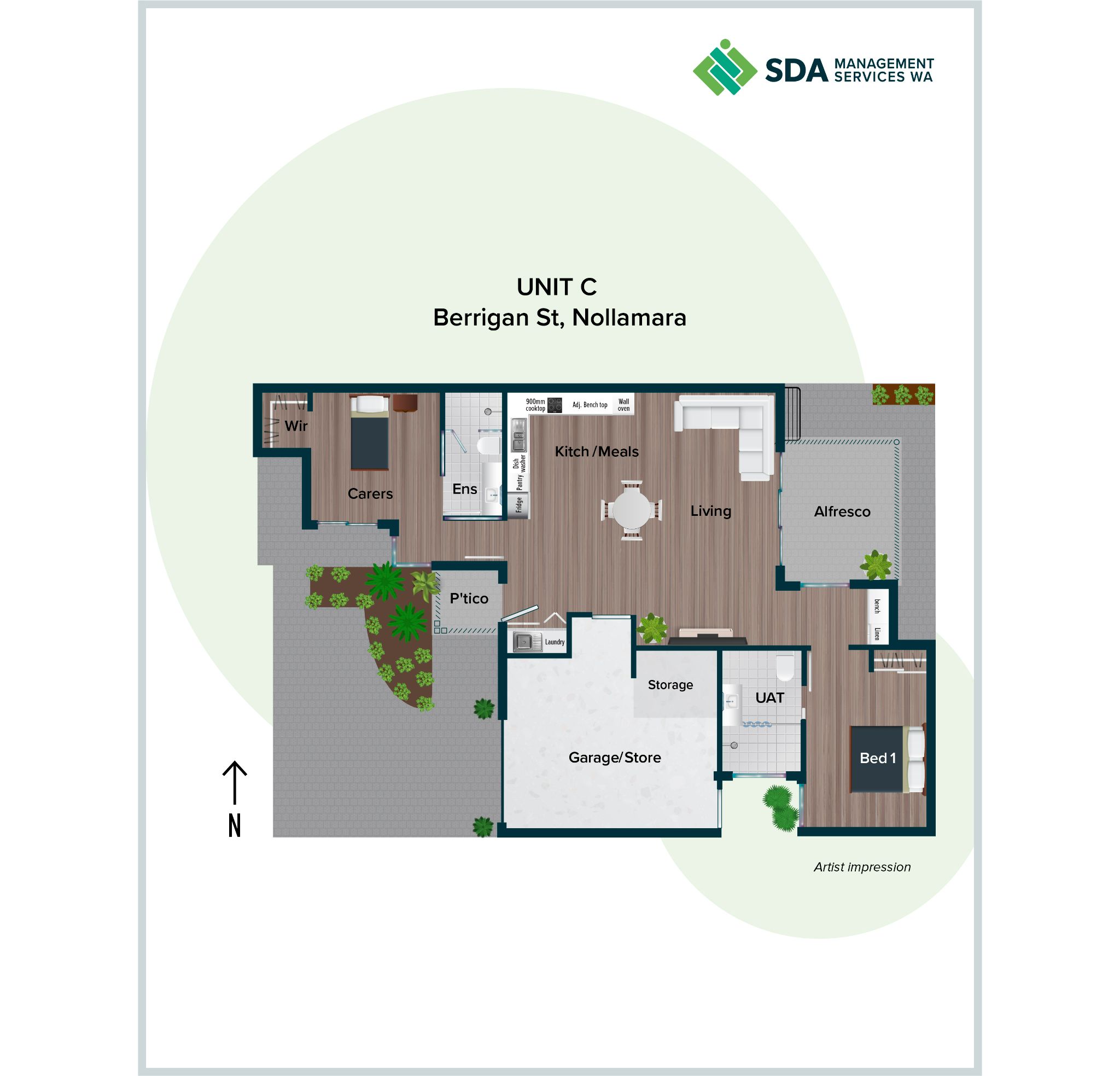 3 X VILLAS COMING SOON.     A PLACE OF YOUR OWN - SDA HIGH PHYSICAL SUPPORT HOUSING OPTIONS — Home image 4