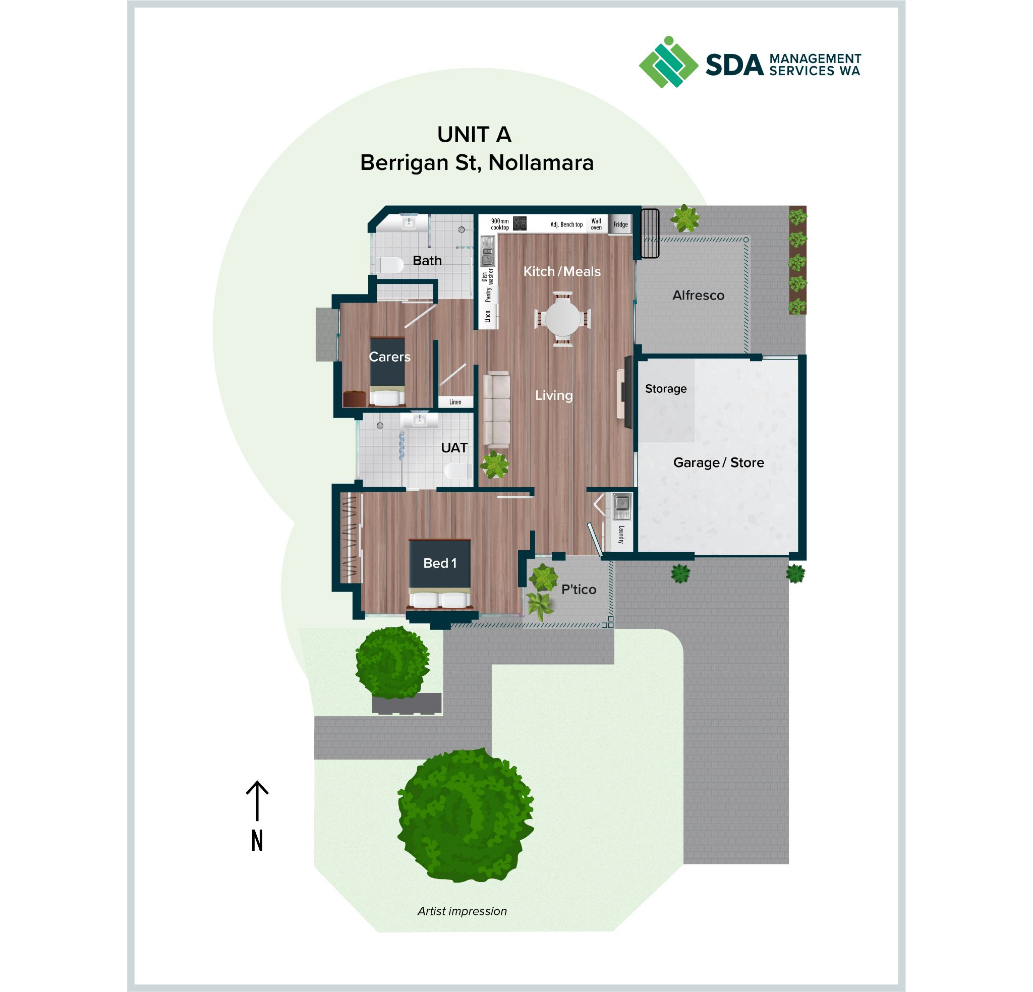 3 X VILLAS COMING SOON.     A PLACE OF YOUR OWN - SDA HIGH PHYSICAL SUPPORT HOUSING OPTIONS — Home image 5