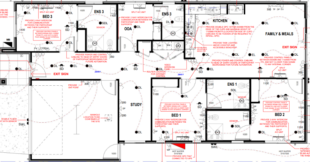 HPS 3 Resident + OOA HPS Home in Armstrong Creek, VIC — Floorplan 1