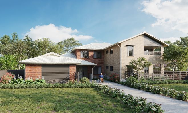 SDA HPS 2 bedroom 2 resident unit vacancy - AUSTRAL — Floorplan 1
