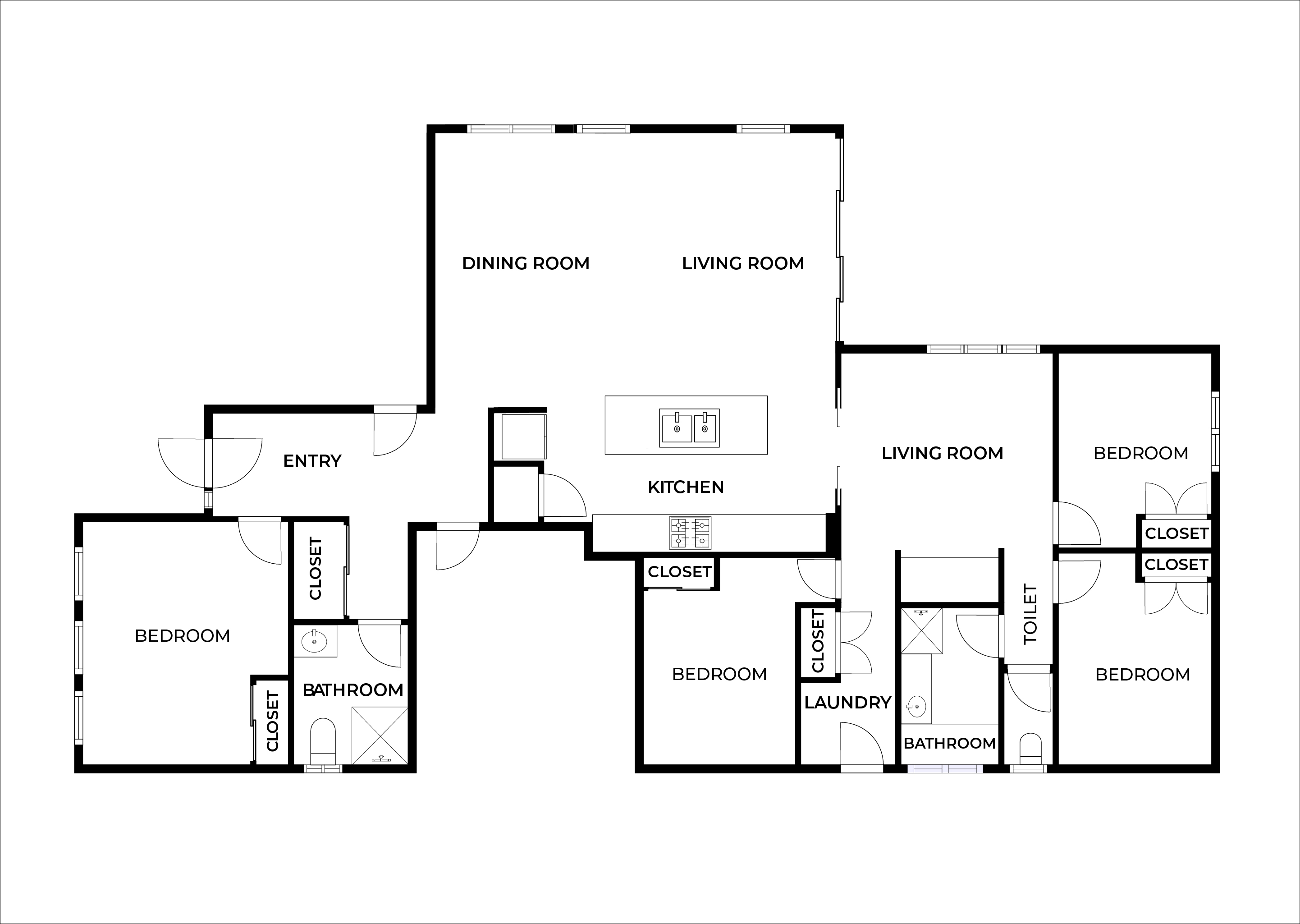 Accessible supported independent living vacancy in Calderwood, NSW — Floorplan 1