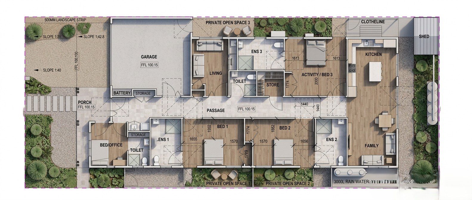 HPS SIL Home in Clyde North, VIC, 3978 — Floorplan 1
