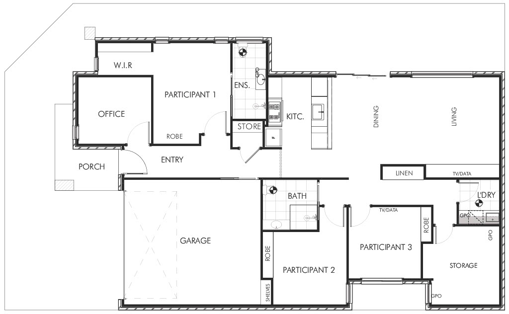 Luxury Brand New SDA Home in CRAIGIEBURN — Floorplan 1
