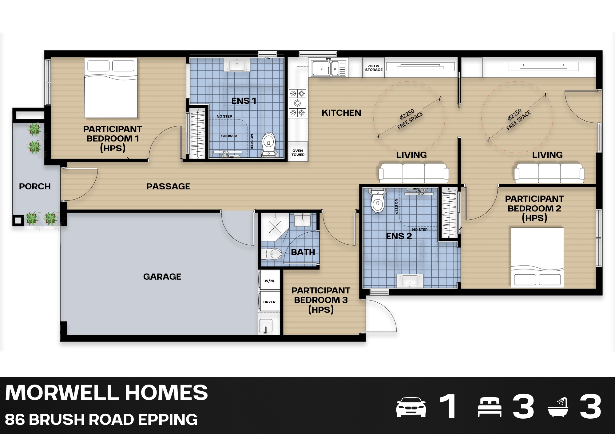 BRAND NEW DREAM HOME IN EPPING – READY TO MOVE IN! — Floorplan 1