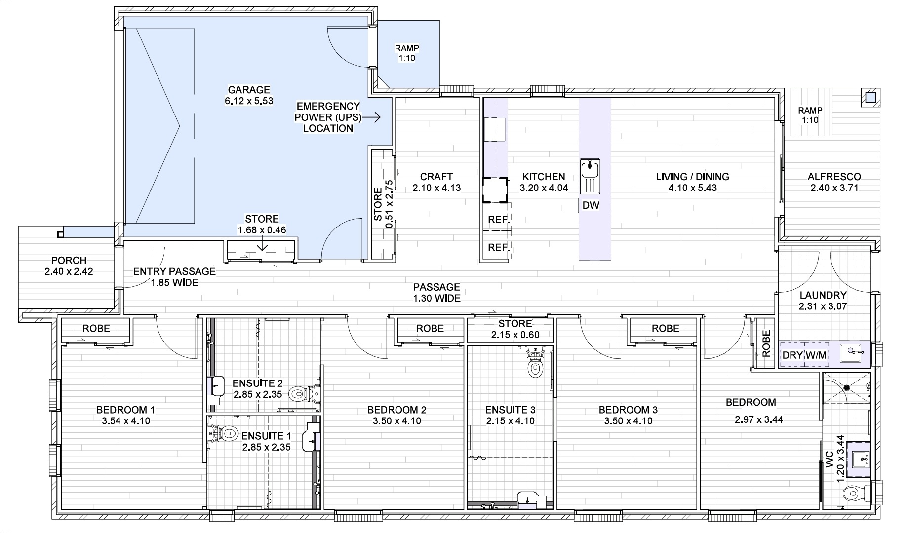 UNGUD WAY ARMSTRONG CREEK- 3 PARTICIPANT BEDROOM PLUS OOA-HIGH PHYSICAL SUPPORT — Home image 2