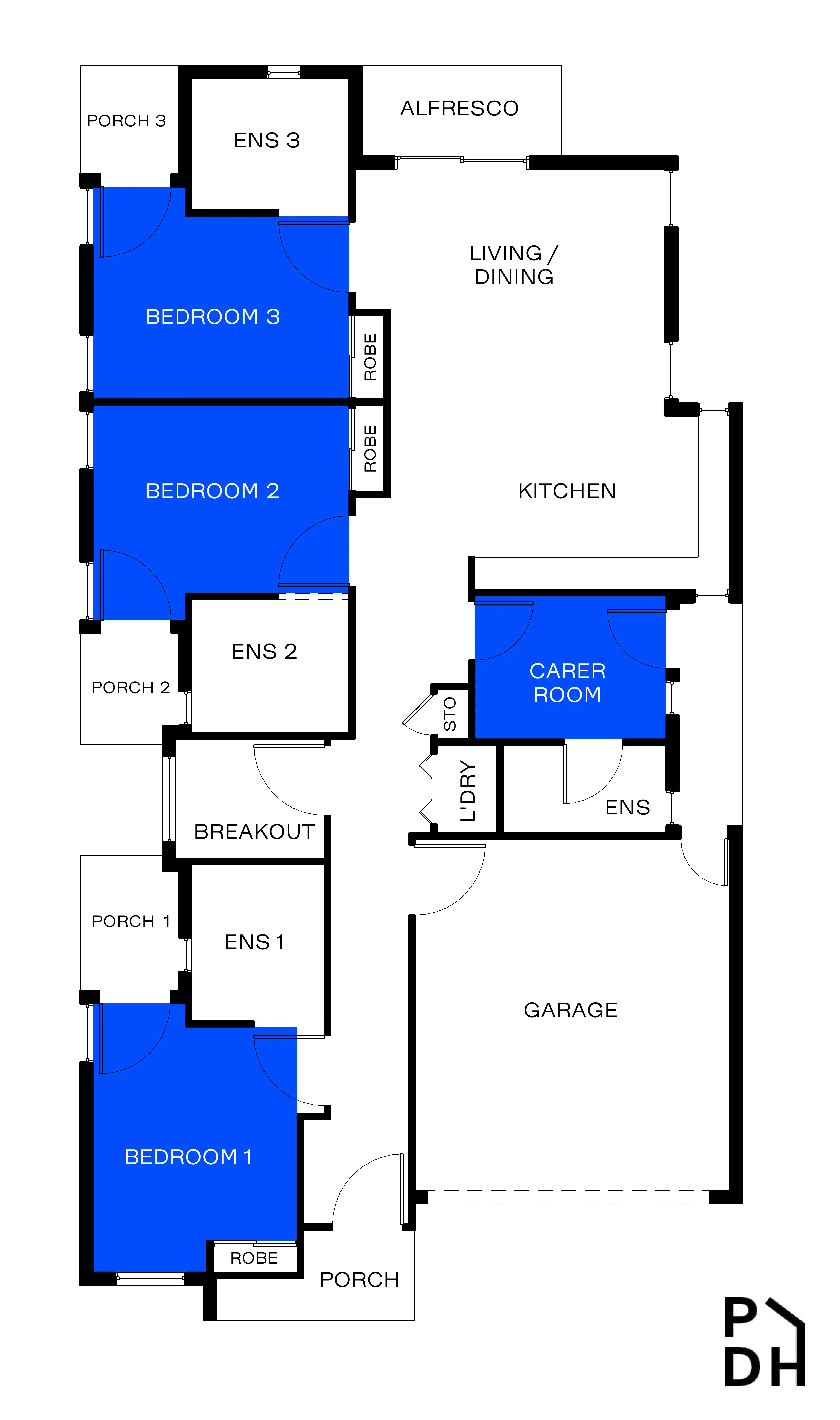 Croydon — Floorplan 1