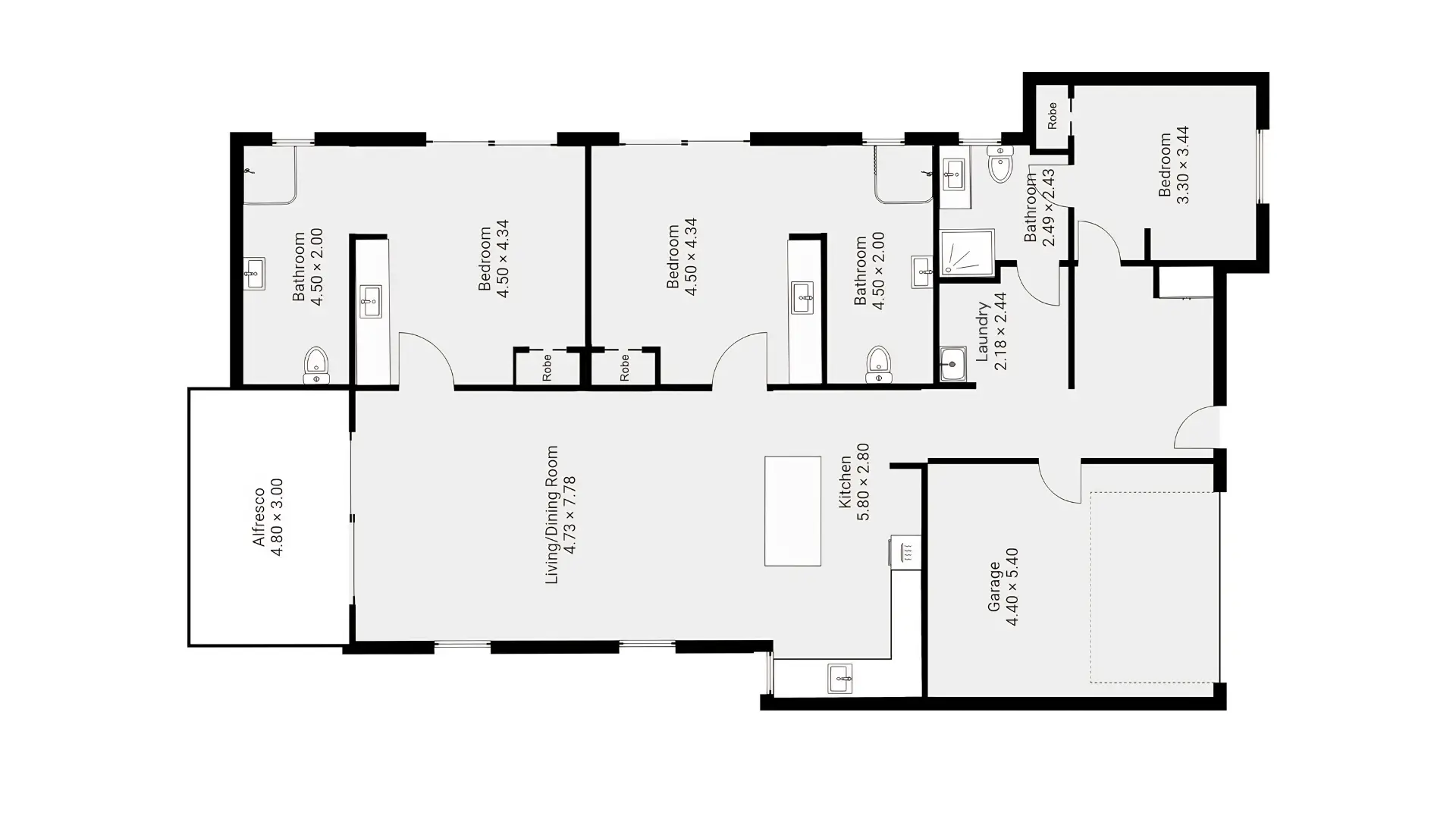 Dalyellup 10 | High Physical Support 2-residents — Floorplan 1