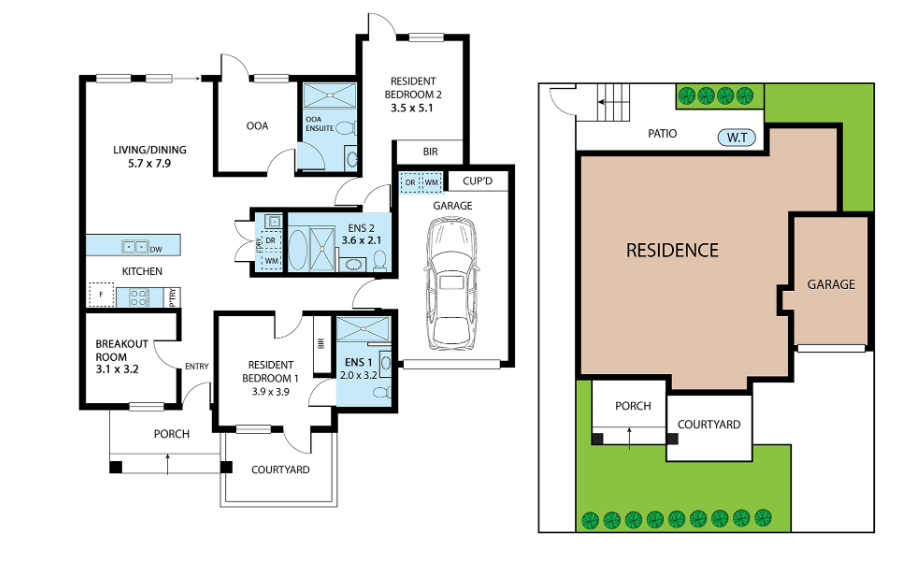 Robust 1 bedroom Villa in Frankston — Home image 2