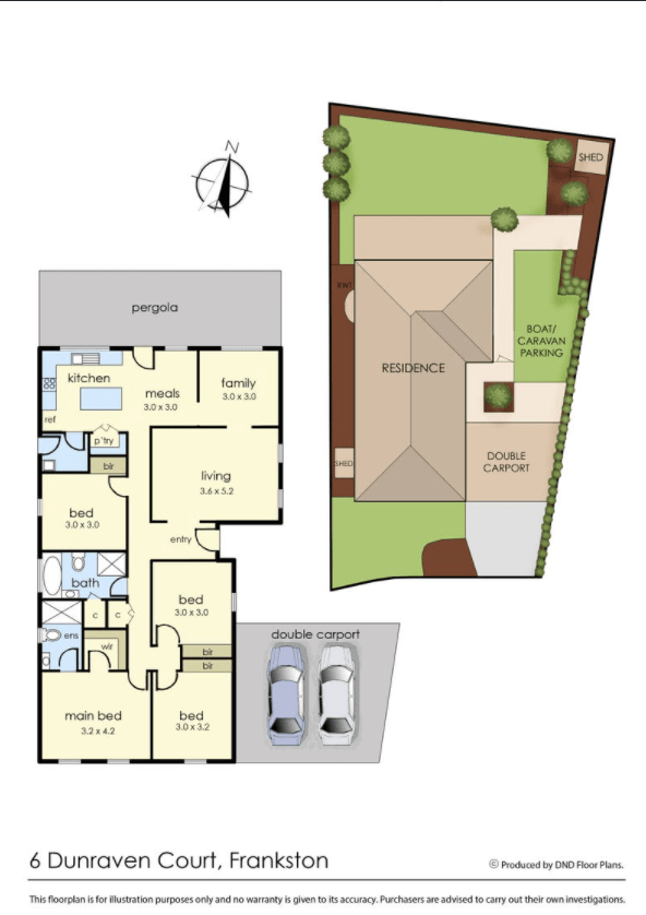 7 DURLEY COURT Frankston VIC, Australia — Floorplan 1