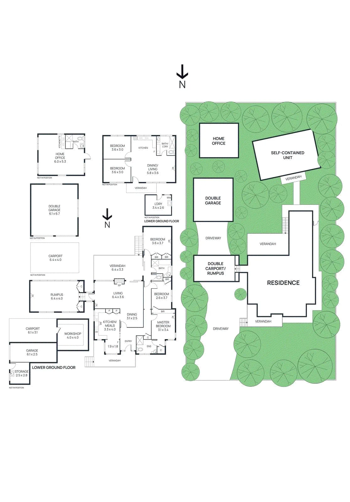 Aspire's (SIL • MTA • TAC • STA • Out of Home Care) – Croydon VIC — Floorplan 1
