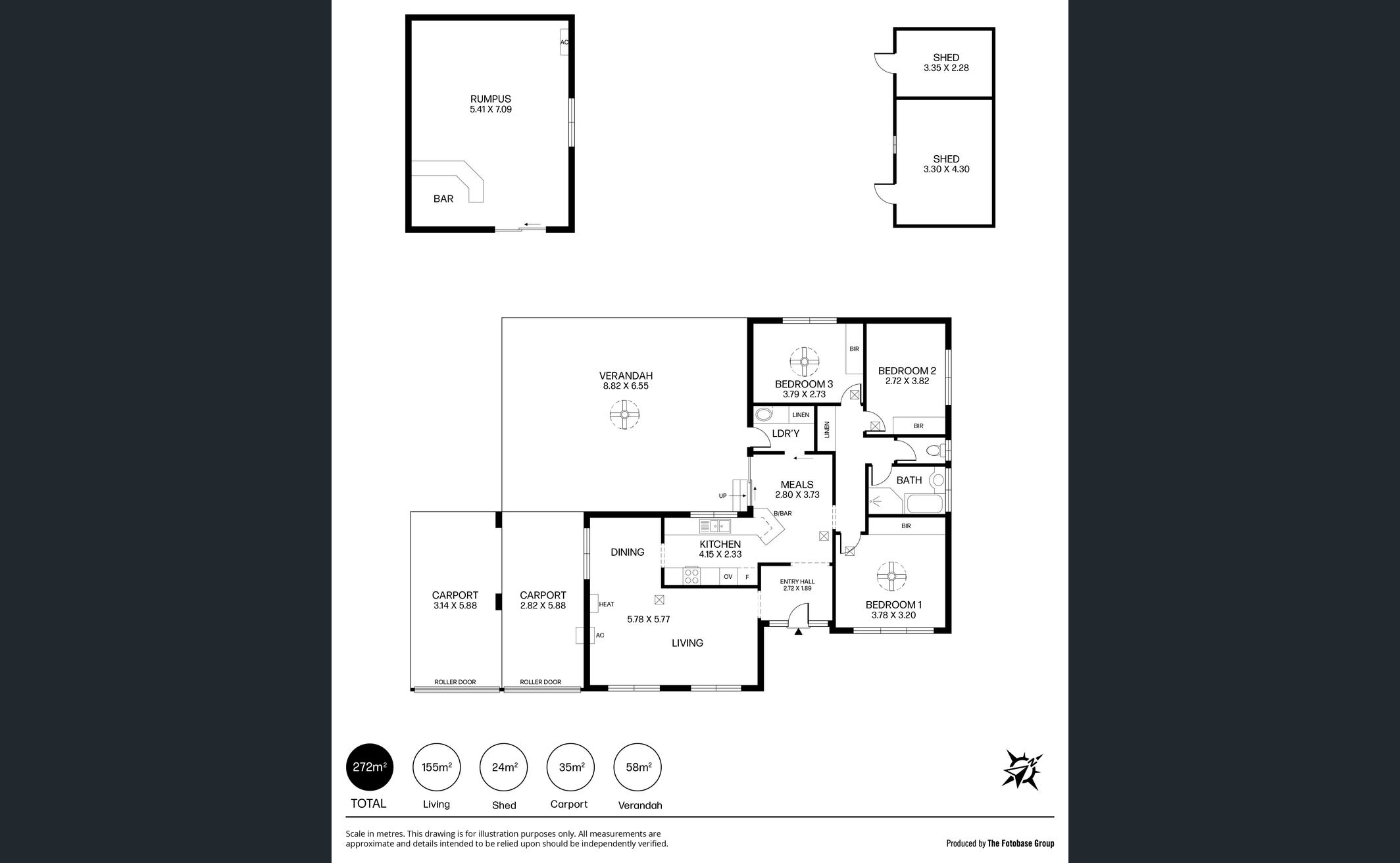 SIL Bedroom Available Now in Quiet Salisbury Park — Floorplan 1